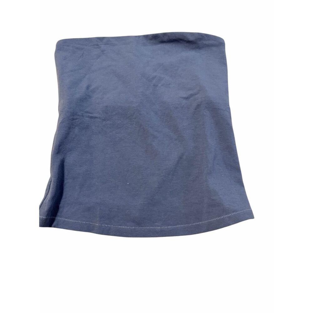 Brand New Skims Women's Size Small Harbour Blue Cotton Tube Top